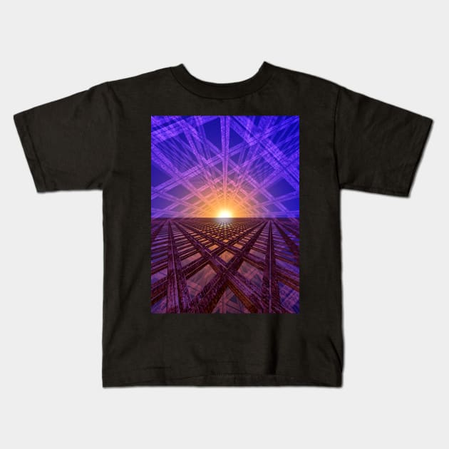 Path to the Stars Kids T-Shirt by perkinsdesigns